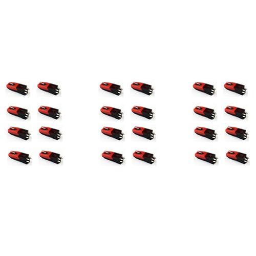 Fivetwofive 24 Stücke Aluminium Platten Spieler Diamant Stylus Nadel für LP Platten Spieler Phono Keramik Tonabnehmer Fivetwofive 24 Stücke Aluminium Platten Spieler Diamant Stylus Nadel für LP Platten Spieler Phono Keramik Tonabnehmer von Fivetwofive