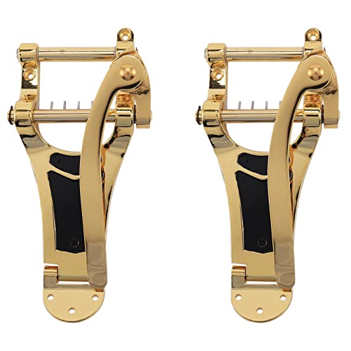 Fivetwofive 2X E-Gitarre Tremolo Bridge Vibrato LP Gitarre Teile Ausgezeichnete Legierungen Tremolo Saitenhalter Brücke Kurbel Bar Golden Fivetwofive 2X E-Gitarre Tremolo Bridge Vibrato LP Gitarre Teile Ausgezeichnete Legierungen Tremolo Saitenhalter Brücke Kurbel Bar Golden von Fivetwofive