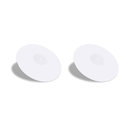 Fivetwofive 2X Platten Spieler Acryl Slipmat für Vinyl LP Platten Spieler - 2,5 mm Bietet Einen Festeren Bass - 12 Platten Teller Matte () von Fivetwofive