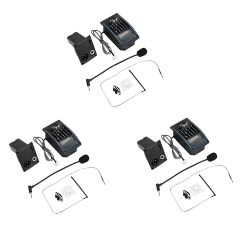 Fivetwofive 3X 5 Bänder Akustik Gitarren Ton Abnehmer EQ Preamp LCD Tuner Equalizer mit Mikrofon LC-5 Fivetwofive 3X 5 Bänder Akustik Gitarren Ton Abnehmer EQ Preamp LCD Tuner Equalizer mit Mikrofon LC-5 von Fivetwofive