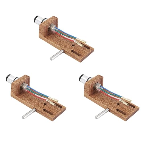 Fivetwofive 3X Phono Ständer Aus Vinyl mit Gegengewicht Phono Zubehör Teil Tonabnehmer Abdeckung Stylus Tonabnehmer Ständer Platten Spieler von Fivetwofive