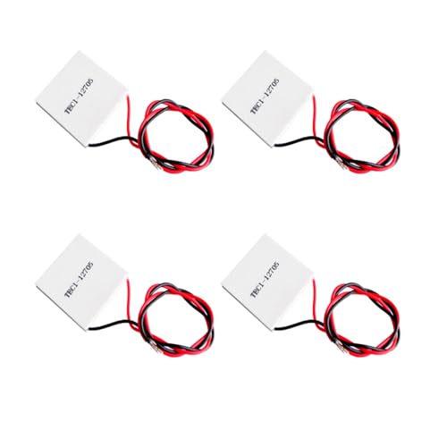 Fivetwofive 4X TEC1-12705 Thermoelektrischer Kühler Peltier 40X40mm TEC12705 Peltier Elemente für Kühler Kühler von Fivetwofive