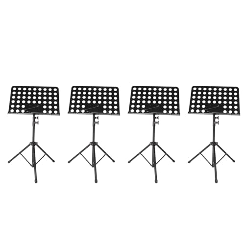 Fivetwofive 4X Tragbare Metall Ständer Abnehmbare Musik Instrumente für Klavier Violine Gitarre Gitarren Teile Zubehör von Fivetwofive