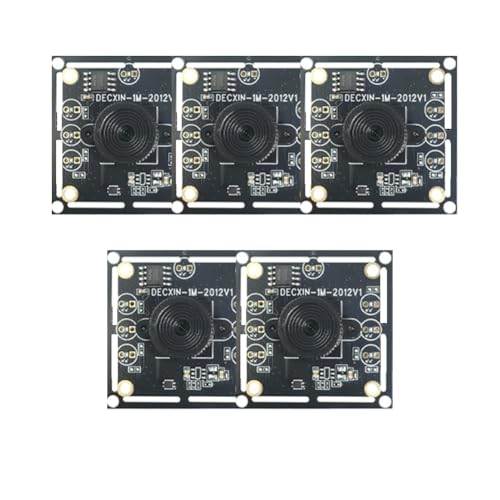 Fivetwofive Neues 5-Teiliges 100-Grad-Kameramodul 1 MP OV9732 1280 X 720 USB Kostenloser Treiber Manueller, mit 0,6 Meter Kabel für WinXP/7/8/10 von Fivetwofive