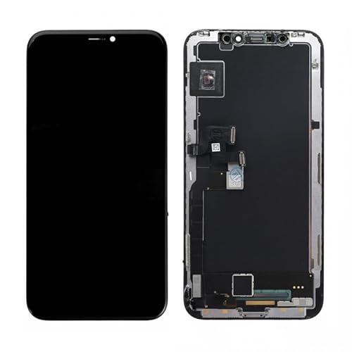 Fix by me iPhone X Display Schwarz kompatibel mit Apple Modell Display iPhone X Schwarz von Fix by me