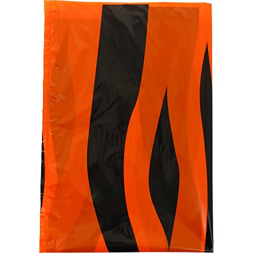 Fixo 72106 Pack von 5 Taschen Kostüm, 65 x 90 cm, orange und schwarz von Fixo