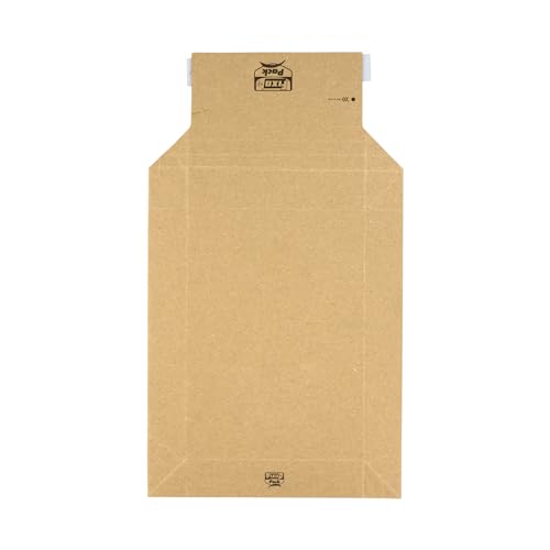Fixo Packung | 30 Versandumschläge aus festem Karton mit Faltenbalg | 226 x 289 mm | Mindestmaße 155 x 219 mm | Faltenbalg 70 mm | selbstklebender Verschluss | Faltenbalg 70 mm | perfekt für den von Fixo