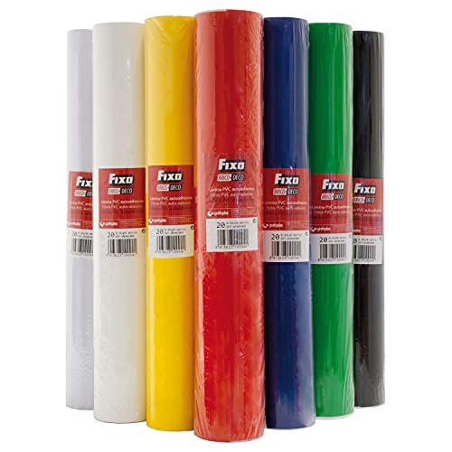 Fixo Selbstklebende PVC-Folie glänzend weiß 45 A x 2000 L cm Fixo Selbstklebende PVC-Folie glänzend weiß 45 A x 2000 L cm von Fixo