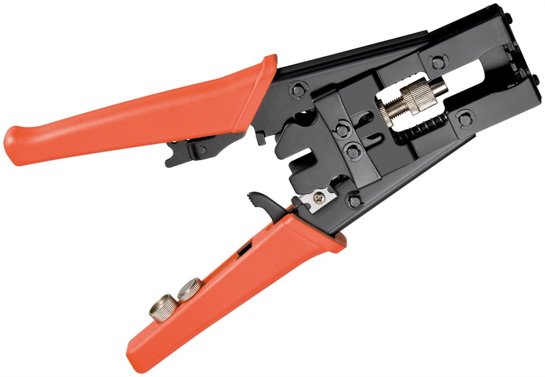 Fixpoint Crimpzange für F-, BNC-und RCA-Kompressionsstecker - für F-, BNC- und RCA-Stecker Fixpoint Crimpzange für F-, BNC-und RCA-Kompressionsstecker - für F-, BNC- und RCA-Stecker von Fixpoint