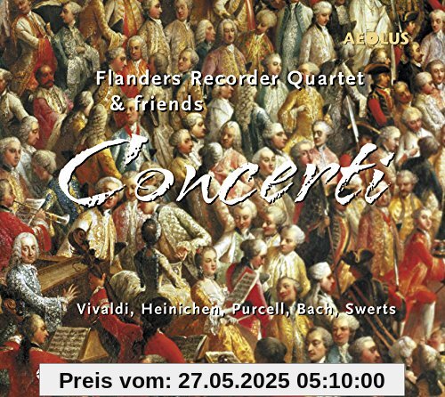 Concerti für 4 Blockflöten von Flanders Recorder Quartet