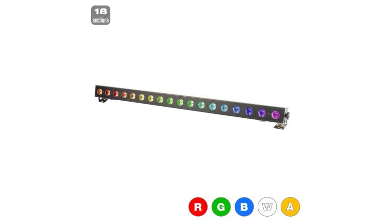Flash LED BAR 18x5W RGBWA 18 Section von Flash