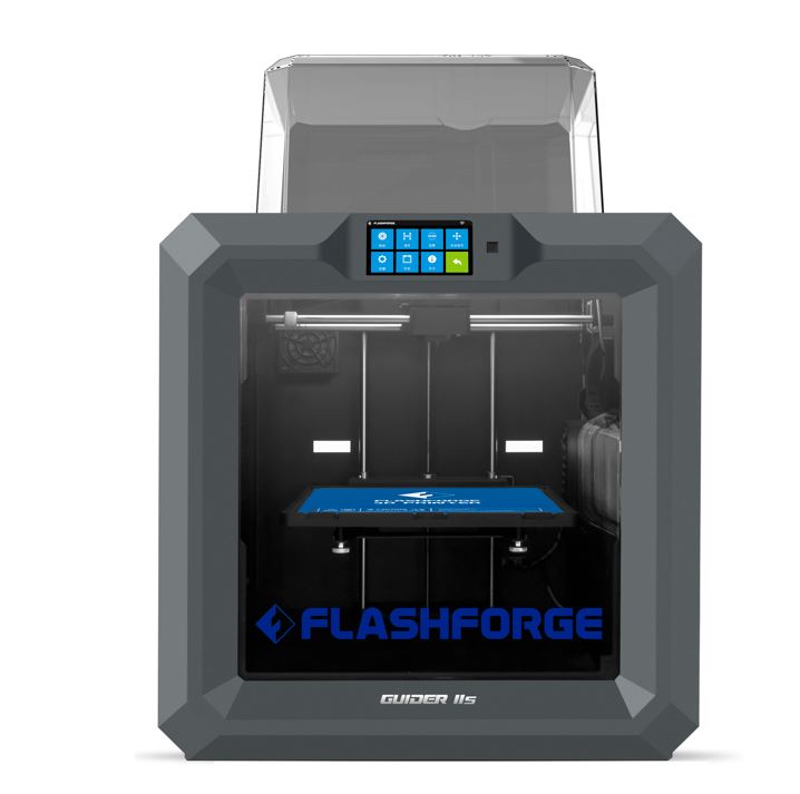 Flashforge Guider IIs - WLAN - Eingebauter Ethernet-Anschluss - USB Port - Bullauge - 500 W (SZ11S (Version 2020)) von Flashforge