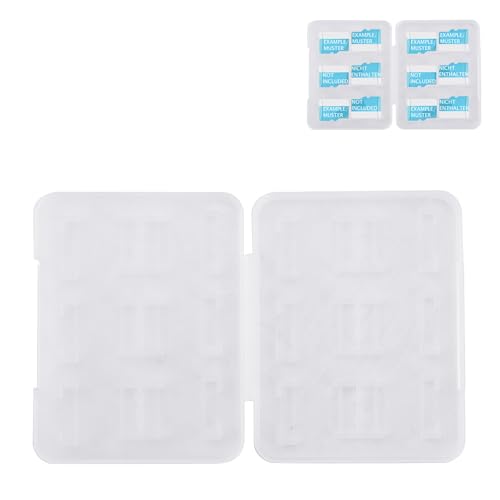 1X Packaging BZW. Storage for Memory Cards/Mini Case for 12 MicroSD Cards Memory Card Mini case/Jewel case Box Card/A - Quality von Flashwoife