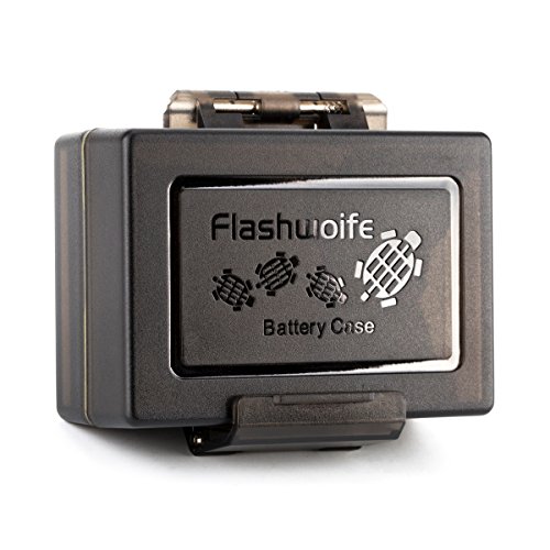 Flashwoife, Battery Case UNBC1, 1 x Schutzbox für Kameraakku bis max. 61 x 41 x 22 mm, 2 in 1 Box, Cards, verschiedenen Schaumstoffeinlagen von Flashwoife