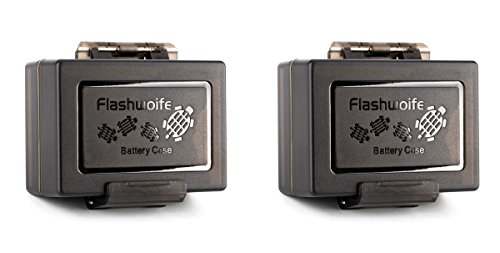Flashwoife, Battery Case UNBC2, 2 x Schutzbox für Kameraakku bis max. 61 x 41 x 22 mm, 2 in 1 Box, Cards, verschiedenen Schaumstoffeinlagen von Flashwoife