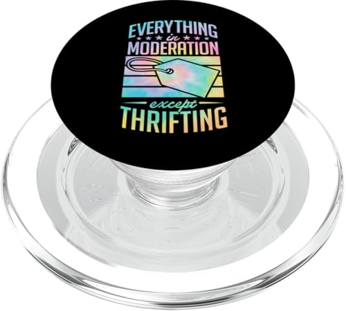 Alles in Maßen außer Sparsamkeit PopSockets PopGrip für MagSafe Alles in Maßen außer Sparsamkeit PopSockets PopGrip für MagSafe von Flea Market Thrifting Merch for Yard Sale Mornings