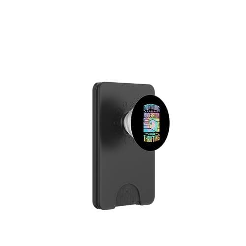 Alles in Maßen außer Sparsamkeit PopSockets PopWallet für MagSafe Alles in Maßen außer Sparsamkeit PopSockets PopWallet für MagSafe von Flea Market Thrifting Merch for Yard Sale Mornings