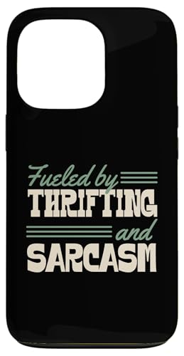 Angetrieben von Sparsamkeit und Sarkasmus Lustig Frech Hülle für iPhone 13 Pro Angetrieben von Sparsamkeit und Sarkasmus Lustig Frech Hülle für iPhone 13 Pro von Flea Market Thrifting Merch for Yard Sale Mornings