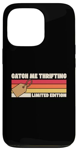 Catch Me Thrifting Limited Edition Retro 70er Jahre Camp Style Hülle für iPhone 13 Pro von Flea Market Thrifting Merch for Yard Sale Mornings