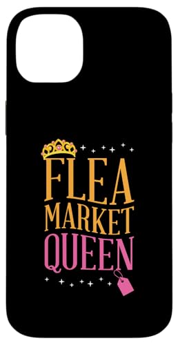 Flohmarktkönigin Hülle für iPhone 14 Plus von Flea Market Thrifting Merch for Yard Sale Mornings