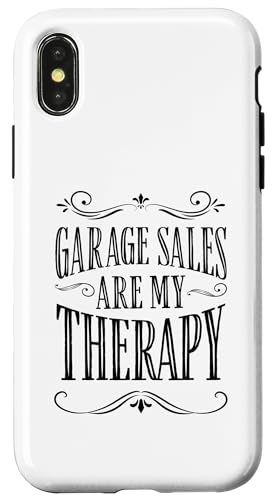 Garagenverkäufe sind meine Therapie Hülle für iPhone X/XS Garagenverkäufe sind meine Therapie Hülle für iPhone X/XS von Flea Market Thrifting Merch for Yard Sale Mornings