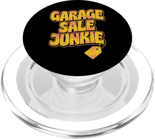 Garagenverkauf Junkie PopSockets PopGrip für MagSafe Garagenverkauf Junkie PopSockets PopGrip für MagSafe von Flea Market Thrifting Merch for Yard Sale Mornings