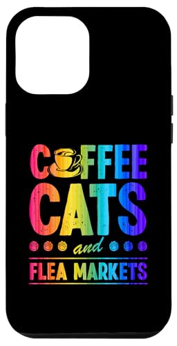 Kaffeekatzen und Flohmärkte Hülle für iPhone 12 Pro Max Kaffeekatzen und Flohmärkte Hülle für iPhone 12 Pro Max von Flea Market Thrifting Merch for Yard Sale Mornings