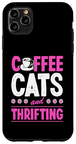 Kaffeekatzen und Sparsamkeit Hülle für iPhone 11 Pro Max Kaffeekatzen und Sparsamkeit Hülle für iPhone 11 Pro Max von Flea Market Thrifting Merch for Yard Sale Mornings