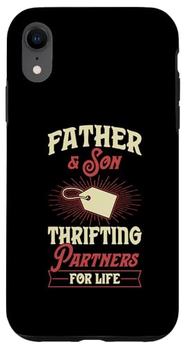 Vater und Sohn Thrifting Partners For Life Hülle für iPhone XR von Flea Market Thrifting Merch for Yard Sale Mornings