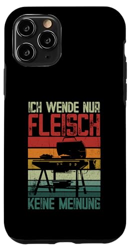 Fleisch Wender Grillen Vatertag Spruch Für Männer Humor Papa Hülle für iPhone 11 Pro von Fleisch Wender Grillen Vatertag Geschenk Papa