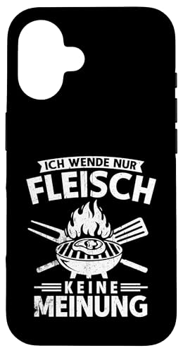 Fleisch Wender Grillen Vatertag Spruch Für Männer Humor Papa Hülle für iPhone 16 Fleisch Wender Grillen Vatertag Spruch Für Männer Humor Papa Hülle für iPhone 16 von Fleisch Wender Grillen Vatertag Geschenk Papa