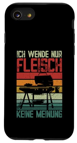Fleisch Wender Grillen Vatertag Spruch Für Männer Humor Papa Hülle für iPhone SE (2020) / 7 / 8 von Fleisch Wender Grillen Vatertag Geschenk Papa