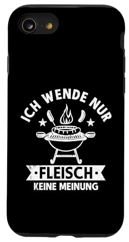 Fleisch Wender Grillen Vatertag Spruch Für Männer Humor Papa Hülle für iPhone SE (2020) / 7 / 8 von Fleisch Wender Grillen Vatertag Geschenk Papa