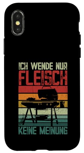 Fleisch Wender Grillen Vatertag Spruch Für Männer Humor Papa Hülle für iPhone X/XS Fleisch Wender Grillen Vatertag Spruch Für Männer Humor Papa Hülle für iPhone X/XS von Fleisch Wender Grillen Vatertag Geschenk Papa