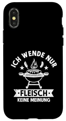 Fleisch Wender Grillen Vatertag Spruch Für Männer Humor Papa Hülle für iPhone X/XS Fleisch Wender Grillen Vatertag Spruch Für Männer Humor Papa Hülle für iPhone X/XS von Fleisch Wender Grillen Vatertag Geschenk Papa
