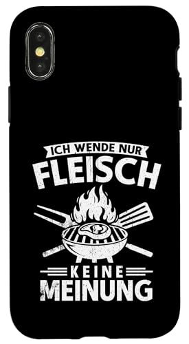 Fleisch Wender Grillen Vatertag Spruch Für Männer Humor Papa Hülle für iPhone X/XS Fleisch Wender Grillen Vatertag Spruch Für Männer Humor Papa Hülle für iPhone X/XS von Fleisch Wender Grillen Vatertag Geschenk Papa