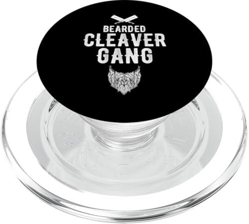 Bearded Cleaver Gang Meat Cutter Butcher PopSockets PopGrip für MagSafe Bearded Cleaver Gang Meat Cutter Butcher PopSockets PopGrip für MagSafe von Fleischer Fleisch Schneider Metzger