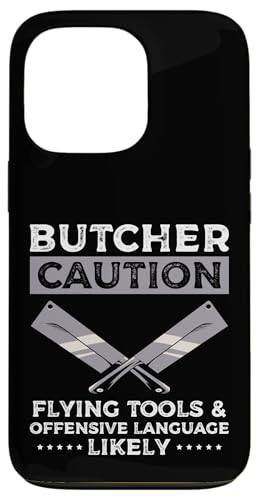 Butcher Caution Meat Cutter Butcher Hülle für iPhone 13 Pro Butcher Caution Meat Cutter Butcher Hülle für iPhone 13 Pro von Fleischer Fleisch Schneider Metzger