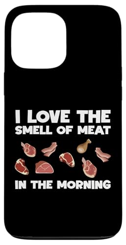 I Love The Smell Of Meat Cutter Butcher Hülle für iPhone 13 Pro Max von Fleischer Fleisch Schneider Metzger