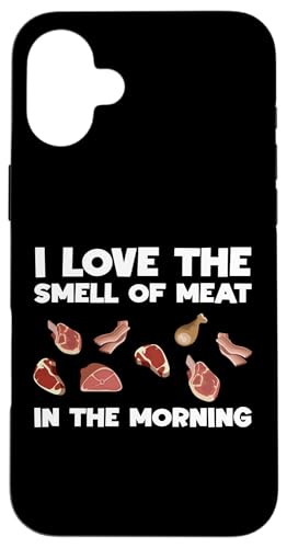 I Love The Smell Of Meat Cutter Butcher Hülle für iPhone 16 Plus von Fleischer Fleisch Schneider Metzger