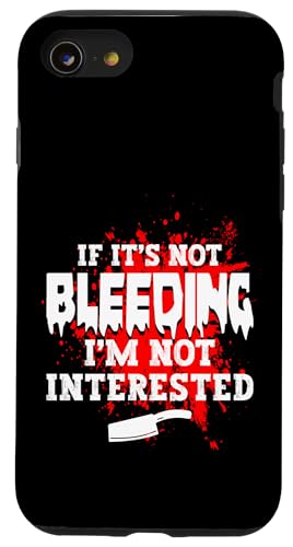 If Its Not Bleeding Im Not Interested Meat Cutter Hülle für iPhone SE (2020) / 7 / 8 von Fleischer Fleisch Schneider Metzger