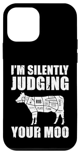 Im Silently Judging Your Moo Meat Cutter Butcher Hülle für iPhone 12 mini Im Silently Judging Your Moo Meat Cutter Butcher Hülle für iPhone 12 mini von Fleischer Fleisch Schneider Metzger