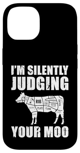 Im Silently Judging Your Moo Meat Cutter Butcher Hülle für iPhone 14 Im Silently Judging Your Moo Meat Cutter Butcher Hülle für iPhone 14 von Fleischer Fleisch Schneider Metzger