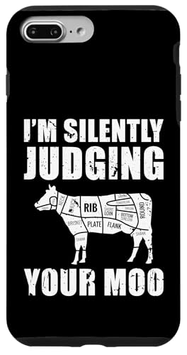 Im Silently Judging Your Moo Meat Cutter Butcher Hülle für iPhone 7 Plus/8 Plus Im Silently Judging Your Moo Meat Cutter Butcher Hülle für iPhone 7 Plus/8 Plus von Fleischer Fleisch Schneider Metzger