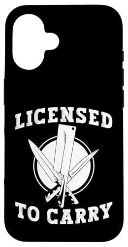Licensed To Carry Meat Cutter Butcher Hülle für iPhone 16 Licensed To Carry Meat Cutter Butcher Hülle für iPhone 16 von Fleischer Fleisch Schneider Metzger