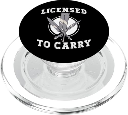 Licensed To Carry Meat Cutter Butcher PopSockets PopGrip für MagSafe Licensed To Carry Meat Cutter Butcher PopSockets PopGrip für MagSafe von Fleischer Fleisch Schneider Metzger
