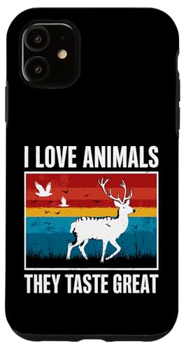 Lustiges Grill Design für Jäger Hülle für iPhone 11 Lustiges Grill Design für Jäger Hülle für iPhone 11 von Fleischliebhaber Stil