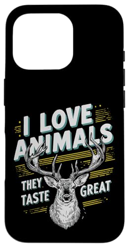 Lustiges Grill Design für Jäger Hülle für iPhone 16 Pro Lustiges Grill Design für Jäger Hülle für iPhone 16 Pro von Fleischliebhaber Stil
