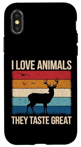 Lustiges Grill Design für Jäger Hülle für iPhone X/XS Lustiges Grill Design für Jäger Hülle für iPhone X/XS von Fleischliebhaber Stil