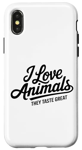 Lustiges Grill Design für Jäger Hülle für iPhone X/XS Lustiges Grill Design für Jäger Hülle für iPhone X/XS von Fleischliebhaber Stil